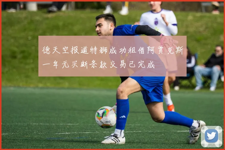 德天空报道特狮成功租借阿贾克斯一年无买断条款交易已完成